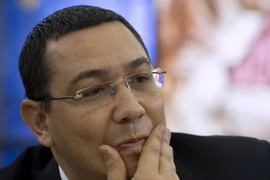 Thủ tướng Romania Victor Ponta. (Nguồn: AFP/TTXVN) 