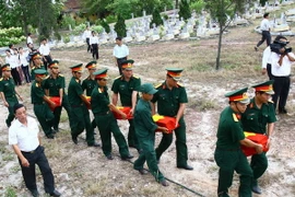 Đồng Nai đẩy mạnh công tác tìm kiếm, quy tập hài cốt liệt sỹ 