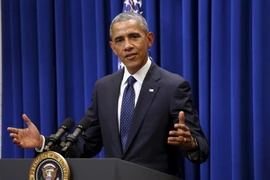 Tổng thống Mỹ Barack Obama. (Nguồn: Reuters/TTXVN)