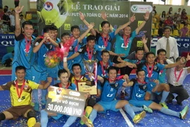 Giải Futsal Vô địch quốc gia 2015 sẽ thi đấu theo thể thức mới