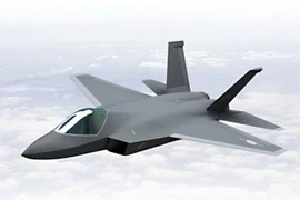Hình ảnh máy bay chiến đấu KF-X. (Nguồn: Yonhap/TTXVN)