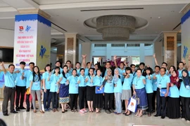 Các đại biểu tham gia Diễn đàn Thanh niên ASEAN 2015. (Ảnh: An Hiếu/TTXVN)