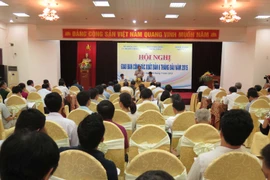 Toàn cảnh buổi họp giao ban công tác xuất bản 6 tháng đầu năm 2015. (Ảnh: Nguyễn Văn Nhật/TTXVN)