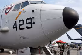 Máy bay tuần tra chống ngầm P8 Poseidon. (Nguồn: Reuters)