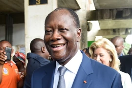 Tổng thống Côte d'Ivoire Alassane Ouattara. (Nguồn: AFP/TTXVN) 