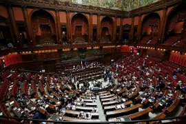 Một phiên họp của Hạ viện Italy. (Nguồn: ANSA)