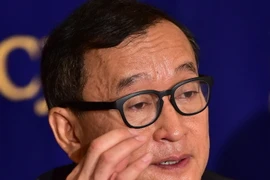 Chủ tịch đảng CNRP đối lập Sam Rainsy. (Nguồn: AFP/TTXVN)