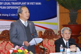 EU-Việt Nam chia sẻ kinh nghiệm trong chuyển hóa pháp luật 