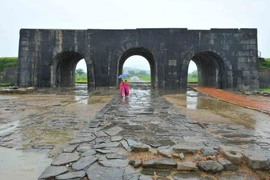 Thành nhà Hồ- Di sản văn hóa thế giới. (Ảnh: Minh Đức/TTXVN)