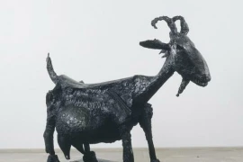 Tác phẩm điêu khắc 'Con dê' của danh họa Picasso, tạo tác năm 1950. (Nguồn: thestar.com)