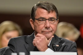 Bộ trưởng Quốc phòng Mỹ Ashton Carter. (Nguồn: AFP/TTXVN)