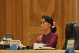 Bà Aung San Suu Kyi tiếp tục không được ra ứng cử Tổng thống Myanmar. (Nguồn: AFP/TTXVN
