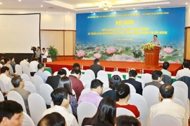 Quang cảnh Hội nghị. (Ảnh: Minh Quyết/TTXVN)