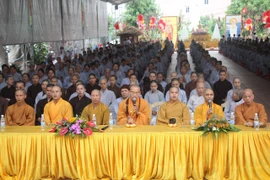 Đại lễ cầu siêu cho đồng bảo tử nạn vì chiến tranh và nạn đói