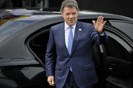 Tổng thống Colombia Juan Manuel Santos. (Nguồn: AFP/TTXVN)