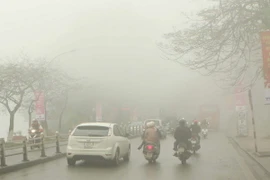 Không khí lạnh di chuyển xuống phía Nam, Đông Bắc Bộ mưa rét