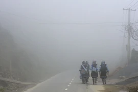 Đông Bắc Bộ mưa rét, nhiệt độ ở vùng núi có nơi dưới 13 độ C