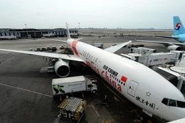 Máy bay Boeing 777-300ER của Air China. (Nguồn: THX/TTXVN)