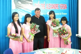 Các thí sinh đoạt Giải thưởng trẻ-Alexandre Yersin năm 2014. Ảnh minh họa. (Nguồn: TTXVN)