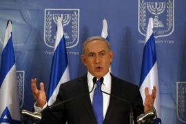 Thủ tướng Israel Benjamin Netanyahu. (Nguồn: AFP/TTXVN) 