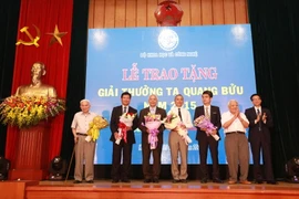 4 công trình khoa học được trao Giải Tạ Quang Bửu 2015