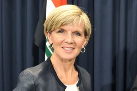 Ngoại trưởng Australia Julie Bishop. (Nguồn: AFP/TTXVN) 