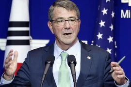  Bộ trưởng Quốc phòng Mỹ Ashton Carter. (Nguồn: AFP/TTXVN)