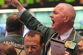 Tại sàn giao dịch dầu mỏ New York. (Nguồn: AFP/TTXVN)