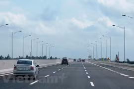 Dự án cao tốc Bắc-Nam đang thu hút được nhiều nhà đầu tư trong nước và quốc tế quan tâm tham gia sơ tuyển. (Ảnh: Việt Hùng/Vietnam+)