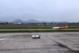 Máy bay của hãng hàng không Vietjet. (Ảnh: Việt Hùng/Vietnam+)