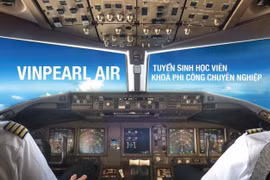 Vinpearl Air tuyển sinh 400 học viên phi công và kỹ thuật bay. (Ảnh: Tập đoàn Vingroup)