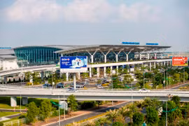 Cảng hàng không quốc tế Nội Bài. (Ảnh: Anh Tuấn)
