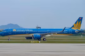 Đội tàu bay của Vietnam Airlines. (Ảnh: Minh Ngọc/VNA)