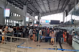 Thị trường hàng không Việt đã có tốc độ tăng trưởng chậm lại trong sáu tháng của năm nay so với cùng kỳ năm 2018. (Ảnh: Việt Hùng/Vietnam+)