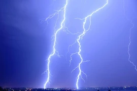 Ảnh minh họa giông sét. (Nguồn: TTXVN)