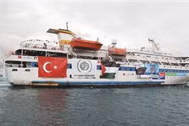 Chín nạn nhân Thổ Nhĩ Kỳ đã thiệt mạng trên tàu Mavi Marmara. (Nguồn: hurriyetdailynews.com)