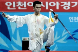 Đoàn Việt Nam giành hai huy chương ở môn wushu và đấu kiếm