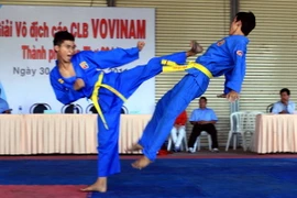 400 vận động viên dự giải vô địch các đội mạnh Vovinam toàn quốc