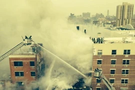 Con số thương vong vụ sập nhà ở New York tăng cao