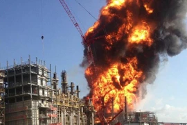 Nổ nhà máy thép tại Nhật Bản khiến 15 người bị thương