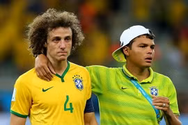 David Luiz khóc mếu máo và gửi lời xin lỗi tới người dân Brazil
