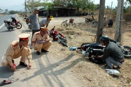 Tai nạn giao thông nghiêm trọng khiến 1 người bị đứt lìa chân