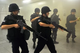 Cảnh sát Hàn Quốc. Ảnh minh họa. (Nguồn: AFP/TTXVN)