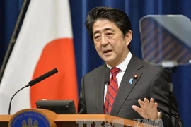 Thủ tướng Nhật Bản Shinzo Abe. (Nguồn: Kyodo/TTXVN)