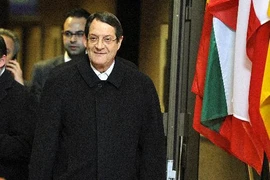 Tổng thống Cộng hòa Cyprus Nicos Anastasiades. (Nguồn: AFP/TTXVN)