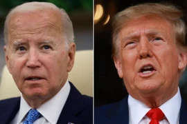 Đương kim Tổng thống Joe Biden và cựu Tổng thống Donald Trump. (Nguồn: Getty Images)