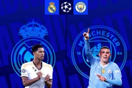 Real sẽ đối đầu Man City ở tứ kết. (Nguồn: X)