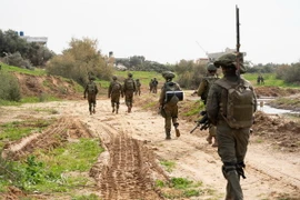 Binh sỹ Israel. (Ảnh: AFP/TTXVN)