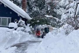 Băng tuyết phủ kín nhiều nơi ở Pennsylvania. (Ảnh: USA Today)