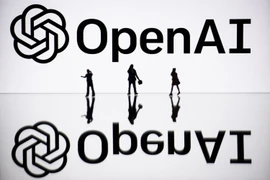 Biểu tượng OpenAI. (Ảnh: AFP/TTXVN)